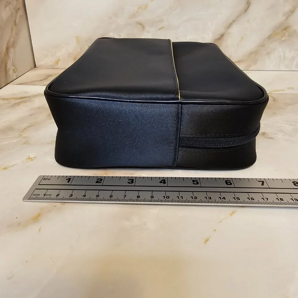 Estee Lauder Cosmetic Bag with Eye Mask, Black